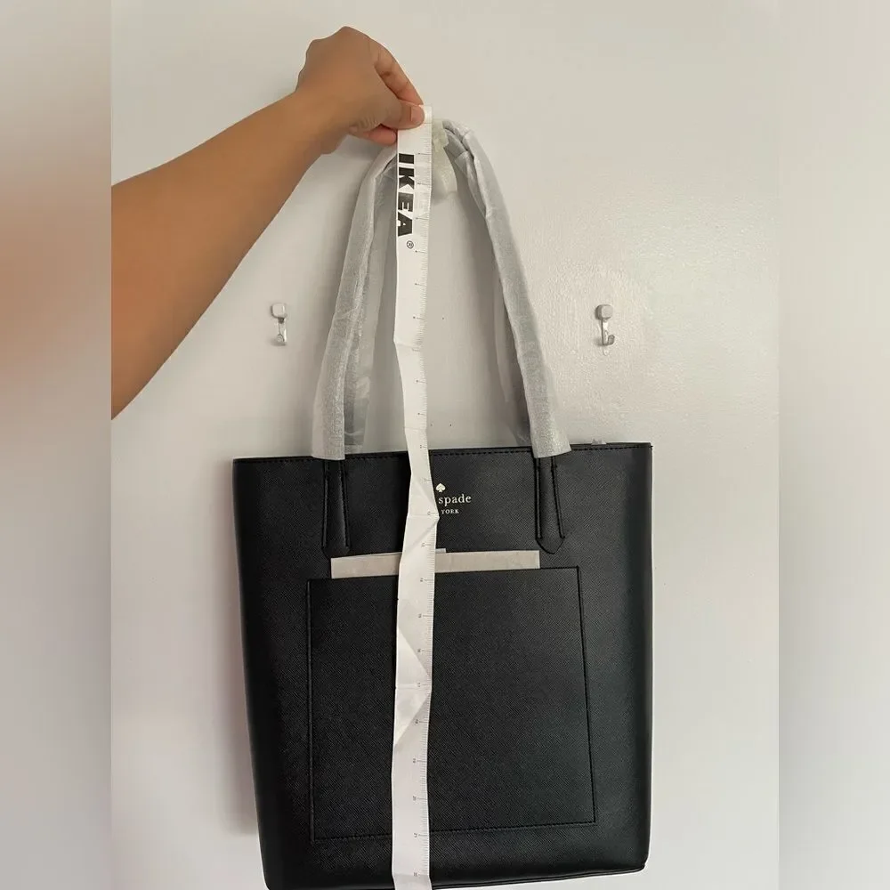 NWT Kate spade black tote - Picture 9 of 11